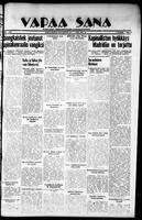 Vapaa Sana, December 16, 1936