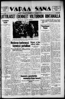 Vapaa Sana, October 21, 1943