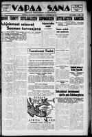 Vapaa Sana, October 21, 1939
