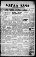 Vapaa Sana, January 30, 1935