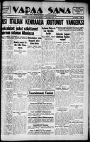 Vapaa Sana, December 14, 1940