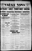 Vapaa Sana, November 12, 1940