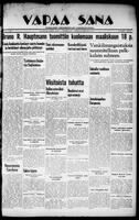 Vapaa Sana, February 16, 1935