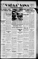 Vapaa Sana, August 17, 1938
