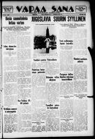 Vapaa Sana, May 27, 1947