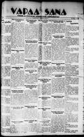 Vapaa Sana, May 19, 1934