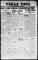 Vapaa Sana, March 24, 1937