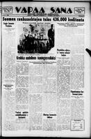 Vapaa Sana, September 04, 1946