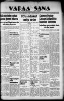 Vapaa Sana, August 31, 1935