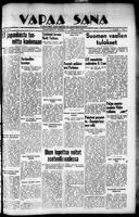 Vapaa Sana, July 08, 1936