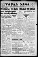 Vapaa Sana, December 08, 1942