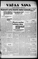 Vapaa Sana, January 12, 1935