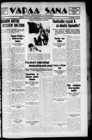 Vapaa Sana, March 23, 1940