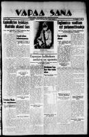 Vapaa Sana, March 10, 1937
