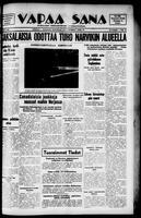 Vapaa Sana, April 18, 1940