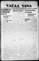 Vapaa Sana, May 01, 1935