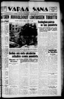 Vapaa Sana, September 14, 1940