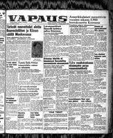 Vapaus, August 21, 1952