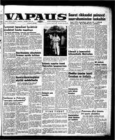 Vapaus, May 30, 1957