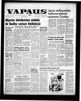 Vapaus, January 26, 1960