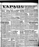 Vapaus, September 14, 1957