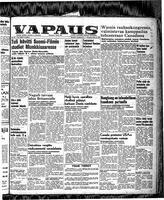 Vapaus, September 11, 1952