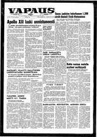 Vapaus, November 25, 1969