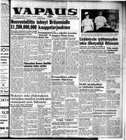Vapaus, February 6, 1954