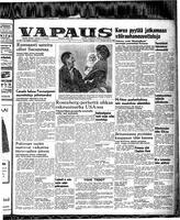 Vapaus, October 21, 1952