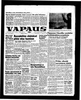 Vapaus, January 7, 1958