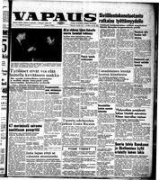 Vapaus, January 25, 1955