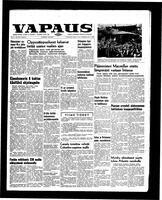 Vapaus, January 11, 1958
