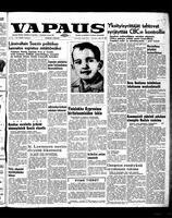 Vapaus, September 22, 1956