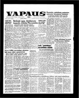 Vapaus, November 29, 1958