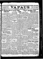 Vapaus, October 30, 1924