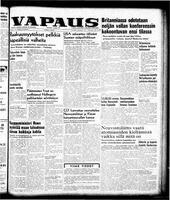 Vapaus, December 3, 1953