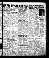 Vapaus, November 10, 1953