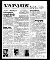 Vapaus, November 29, 1962