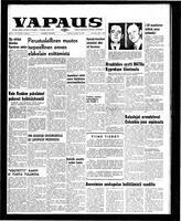 Vapaus, May 7, 1964