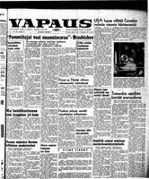 Vapaus, October 10, 1957