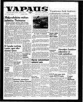 Vapaus, May 17, 1962