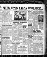 Vapaus, July 12, 1952