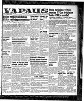 Vapaus, January 10, 1952