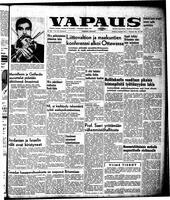 Vapaus, November 26, 1957