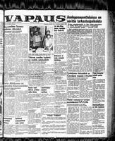Vapaus, March 22, 1952
