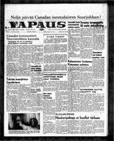 Vapaus, July 30, 1963
