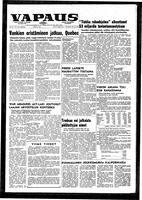 Vapaus, October 22, 1970
