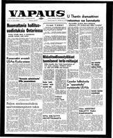 Vapaus, October 27, 1962