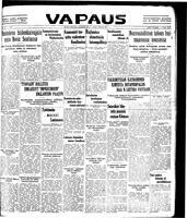Vapaus, March 26, 1930
