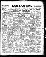 Vapaus, July 17, 1929